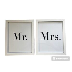 Mr & Mrs Print, Wedding/Anniversary, Bedroom/Wall Decor, Gift For Couple